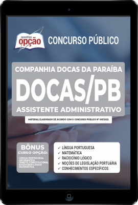 apostila-docas-pb-pdf-assistente-administrativo-2022