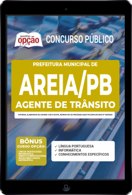 apostila-prefeitura-de-areia-pdf-agente-de-transito-2022