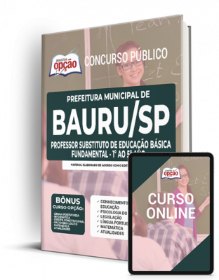 apostila-prefeitura-de-bauru-professor-substituto-de-educacao-basica-2022