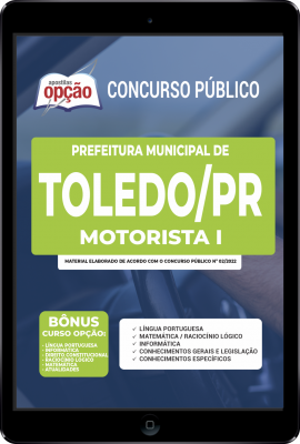 apostila-prefeitura-de-toledo-pdf-motorista-i-2022