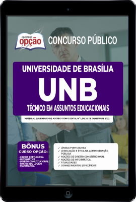 apostila-unb-pdf-tecnico-em-assuntos-educacionais-2022