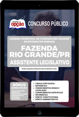 apostila-camara-de-fazenda-rio-grande-pdf-assistente-legislativo-2022