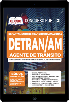 apostila-detran-am-pdf-agente-de-transito-2022