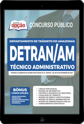 apostila-detran-am-pdf-tecnico-administrativo-2022