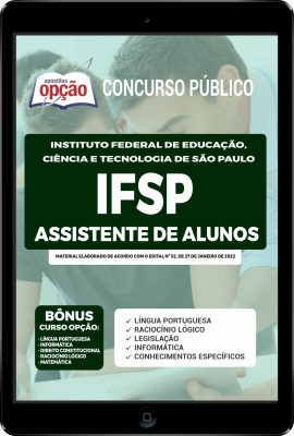 apostila-ifsp-pdf-assistente-de-alunos-2022
