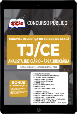 apostila-tj-ce-analista-judiciario-pdf-area-judiciaria-2022