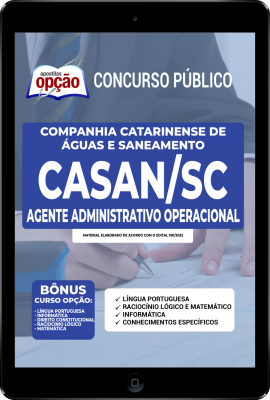 apostila-casan-sc-pdf-agente-administrativo-operacional-2022