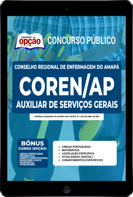 apostila-coren-ap-pdf-auxiliar-de-servicos-gerais-2022