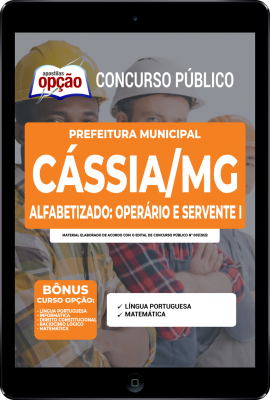 apostila-prefeitura-de-cassia-pdf-alfabetizado-operario-e-servente-i-2022