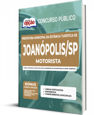 apostila-prefeitura-de-joanopolis-agente-motorista-2022