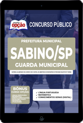 apostila-prefeitura-de-sabino-pdf-guarda-municipal-2022