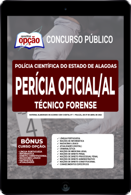 apostila-pericia-oficial-de-alagoas-pdf-tecnico-forense-2022