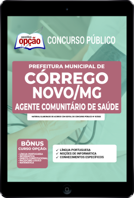 apostila-prefeitura-de-corrego-novo-pdf-agente-comunitario-de-saude-2022