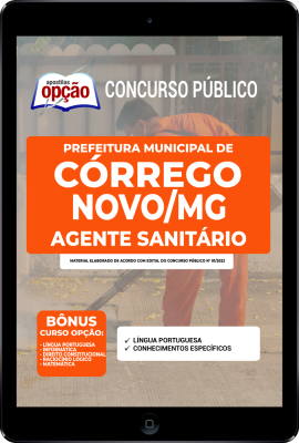 apostila-prefeitura-de-corrego-novo-pdf-agente-sanitario-2022