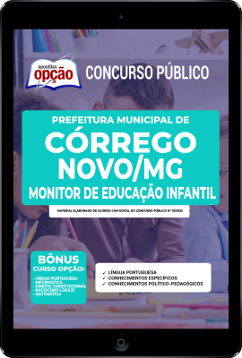 apostila-prefeitura-de-corrego-novo-pdf-monitor-de-educacao-infantil-2022