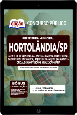 apostila-prefeitura-de-hortolandia-pdf-agente-de-infraestrutura-2022