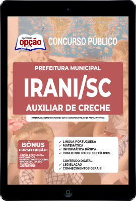 apostila-prefeitura-de-irani-pdf-auxiliar-de-creche-2022