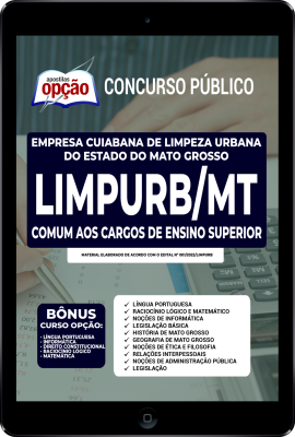 apostila-limpurb-cuiaba-pdf-comum-cargos-ensino-superior-2022