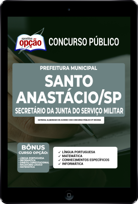 apostila-prefeitura-de-santo-anastacio-pdf-secretario-junta-servico-militar-2022