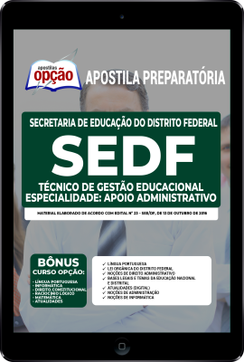 apostila-sedf-pdf-tecnico-gestao-educacional-apoio-administrativo-2022