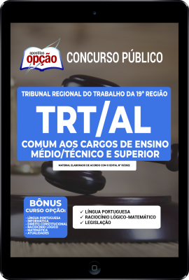 apostila-trt-al-pdf-comum-medio-tecnico-superior-2022