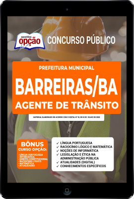 apostila-prefeitura-de-barreiras-pdf-agente-de-transito-2022