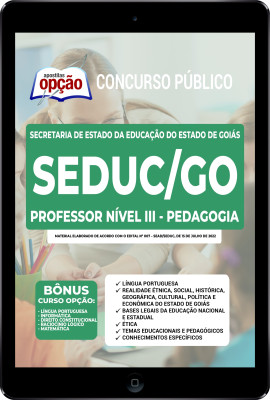 apostila-seduc-go-pdf-professor-nivel-iii-pedagogia-2022