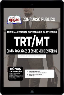 apostila-trt-mt-pdf-comum-aos-cargos-de-ensino-medio-e-superior-2022