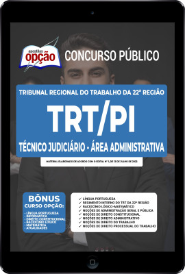 apostila-trt-pi-pdf-tecnico-judiciario-area-administrativa-2022