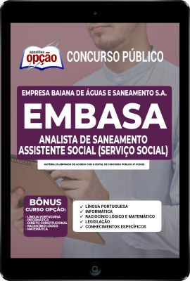 apostila-embasa-pdf-analista-de-saneamento-assistente-social-servico-social-2022