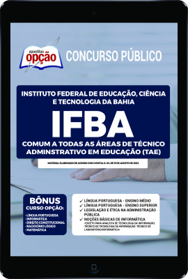 apostila-ifba-pdf-comum-areas-tecnico-administrativo-2022