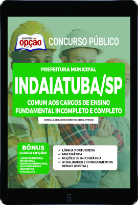 apostila-prefeitura-de-indaiatuba-pdf-comum-fundamental-2022