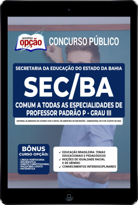 apostila-sec-ba-pdf-comum-professor-padrao-p-grau-iii-2022