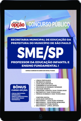 apostila-sme-sp-pdf-professor-de-educacao-infantil-fundamental-i-2022