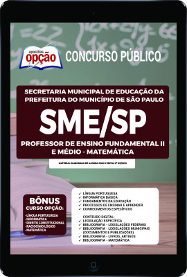 apostila-sme-sp-pdf-professor-de-matematica-2022