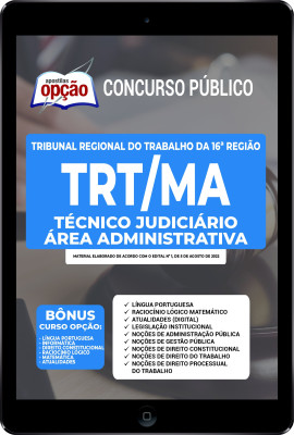 apostila-trt-ma-pdf-tecnico-judiciario-area-administrativa-2022