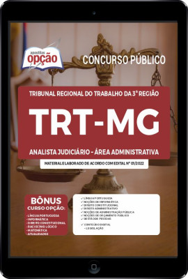 apostila-trt-mg-pdf-analista-judiciario-area-administrativa-2022