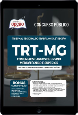 apostila-trt-mg-pdf-medio-tecnico-superior-2022