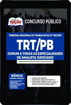 apostila-trt-pb-pdf-comum-analista-judiciario-2022