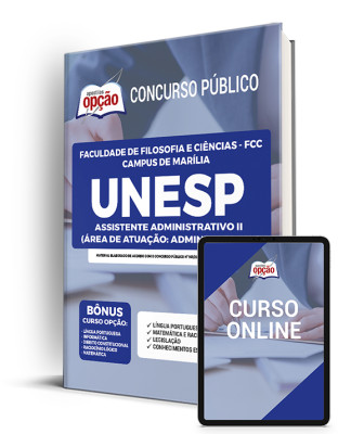 apostila-unesp-campus-marilia-assistente-administrativo-ii-2022