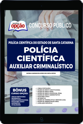 apostila-policia-cientifica-sc-pdf-auxiliar-criminalistico-2022