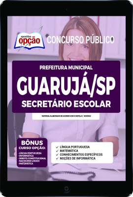 apostila-prefeitura-de-guaruja-pdf-secretario-escolar-2022