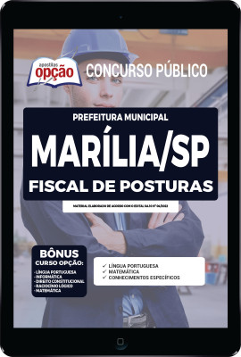 apostila-prefeitura-de-marilia-pdf-fiscal-de-posturas-2022