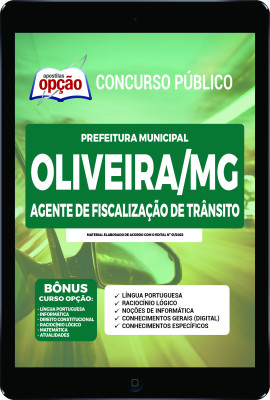 apostila-prefeitura-de-oliveira-pdf-agente-de-fiscalizacao-de-transito-2022