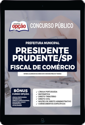 apostila-prefeitura-de-presidente-prudente-pdf-fiscal-de-comercio-2022