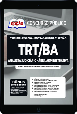 apostila-trt-ba-pdf-analista-judiciario-area-administrativa-2022