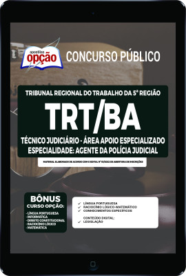 apostila-trt-ba-pdf-tecnico-judiciario-agente-da-policia-judicial-2022