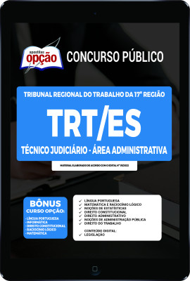 apostila-trt-es-pdf-tecnico-judiciario-area-administrativa-2022
