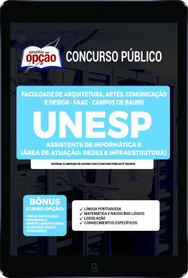 apostila-unesp-campus-bauru-pdf-assistente-de-informatica-ii-redes-2022