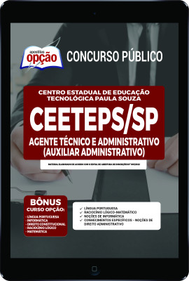 apostila-ceeteps-pdf-agente-tecnico-administrativo-2022